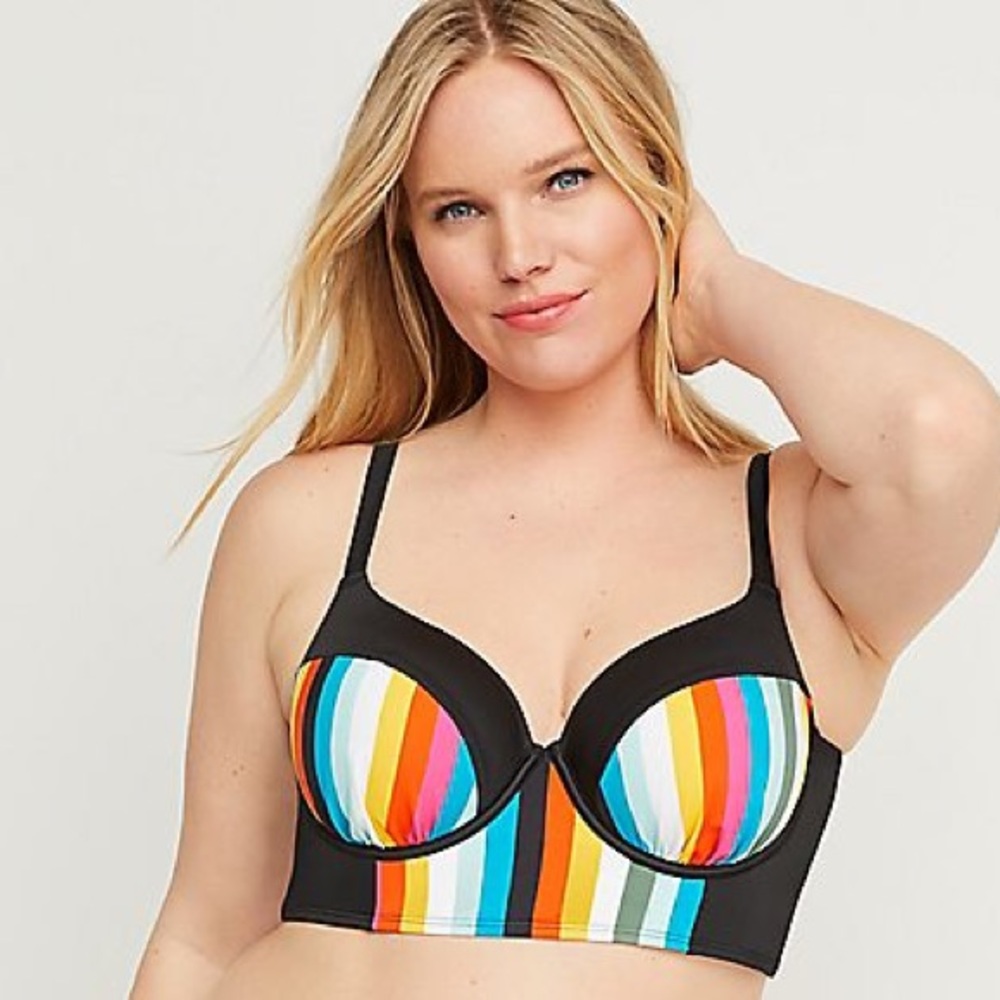 Lane Bryant Swim Top 40F